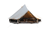 What should we pay attention to when using a canvas tent